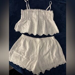 Haute Monde White Lace Ensemble